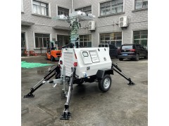 全液壓移動式升降照明燈塔，拖車式應急照明系統(tǒng)