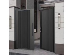 任丘鋁藝門廠家，河北庭院鋁藝門廠家安裝，滄州別墅鋁藝門
